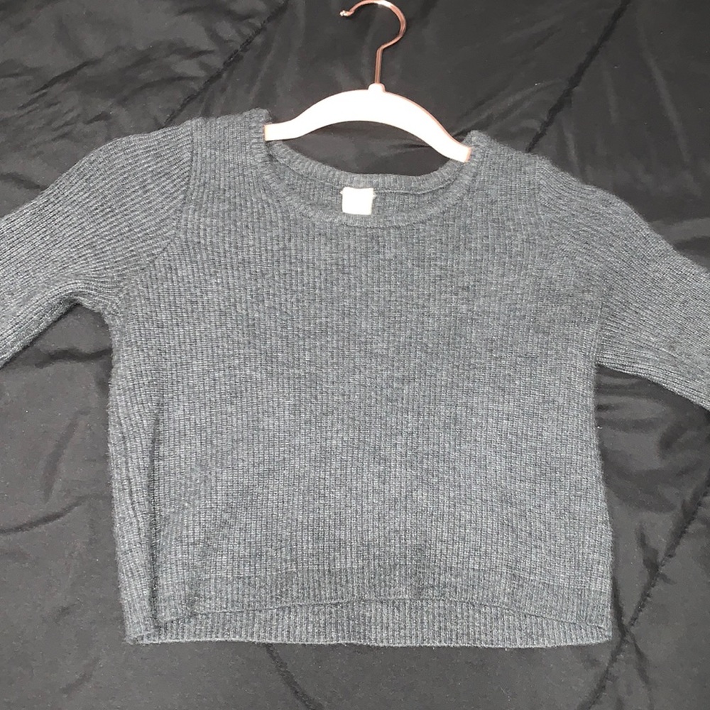 cropped sweater